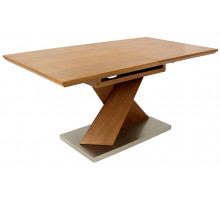 Стол T15687A Цвет: Oak - прямоугольный раскладной MK-5504-OK