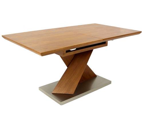Стол T15687A Цвет: Oak - прямоугольный раскладной MK-5504-OK