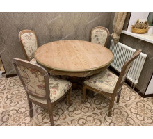 Обеденная группа «Париза» (Parisa) PA-T6EX/ «Эсми» (Esmee) EE-SC antique pine