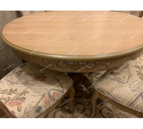 Обеденная группа «Париза» (Parisa) PA-T6EX/ «Эсми» (Esmee) EE-SC antique pine