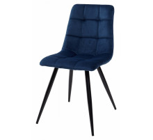 Стул TERAMO UF910-18 NAVY BLUE, велюр
