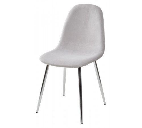 Стул PESCARA UF910-02 LIGHT GREY, велюр