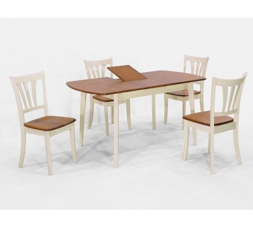 Обеденная группа ROBERTO 3248/IGLESIAS rustic oak+cream (дуб+кремовый)
