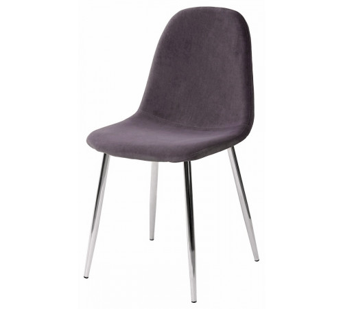 Стул PESCARA UF910-05 DARK GREY, велюр