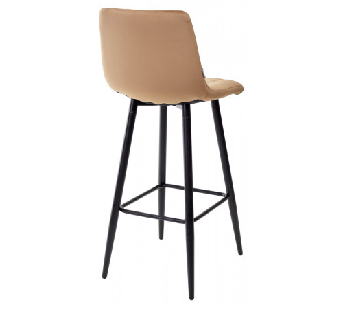 Барный стул DERRY G108-72 тоффи, велюр