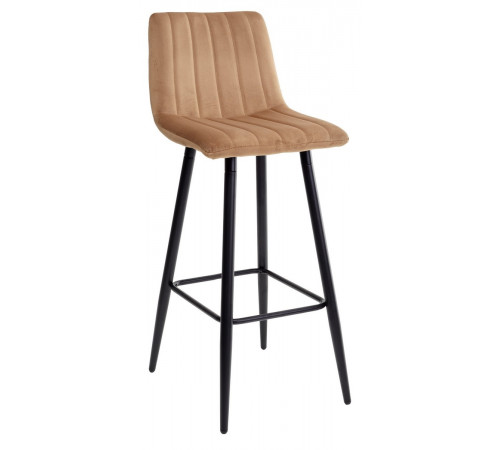 Барный стул DERRY G108-72 тоффи, велюр