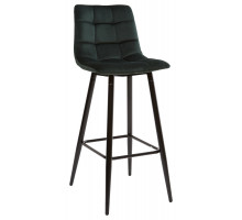 LECCO UF910-14 DARK GREEN барный стул, велюр