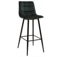 LECCO UF910-14 DARK GREEN барный стул, велюр