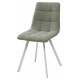 Стул CHILLI SQUARE мятный, ткань UF860-11B/белый