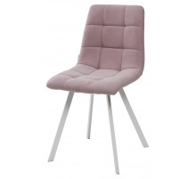 Стул CHILLI SQUARE сиреневый, ткань UF860-04B/белый