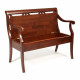 Скамейка ALBIZZI (Альбицци) dark walnut