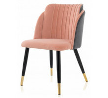 Стул на металлокаркасе Orly pink/grey