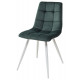 Стул TERAMO UF910-14 DARK GREEN/белый каркас