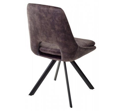 Стул FIELD DARK GREY поворот.180 град. велюр