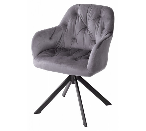 Стул CROCUS DARK GREY 360 град.