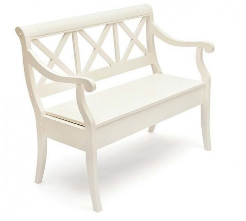 Скамейка ALBIZZI (Альбицци) pure white (402)