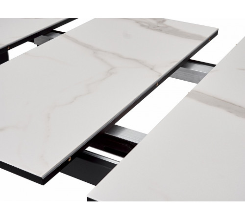 Стол DAYTON BIANCO TL-45 испанская керамика/ BLACK
