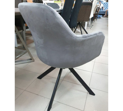 Стул CROCUS DARK GREY 360 град.