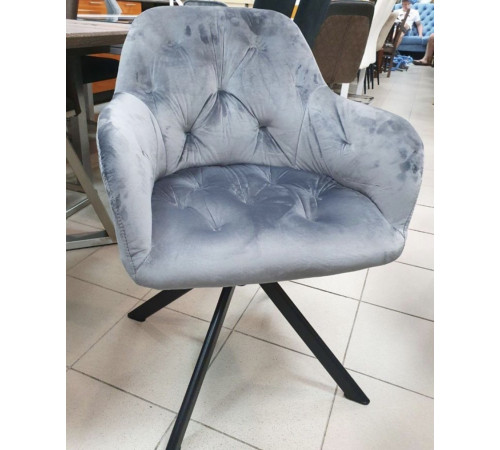 Стул CROCUS DARK GREY 360 град.