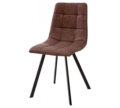 Стул CHILLI SQUARE RU-05 коричневый винтаж, PU