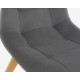Стул Filip dark gray/wood