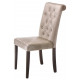 Стул Amelia dark walnut / fabric beige