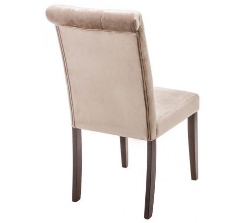 Стул Amelia dark walnut / fabric beige
