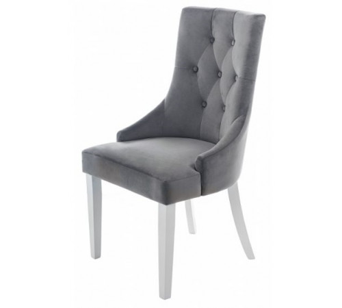 Стул Elegance white / grey