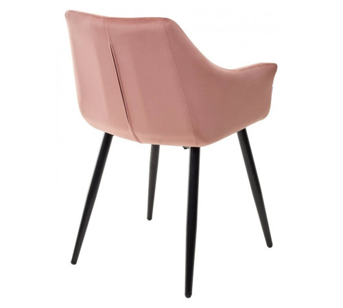 Стул BELINDA BLUVEL-52 PINK, велюр