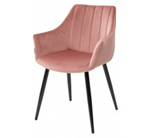 Стул BELINDA BLUVEL-52 PINK, велюр
