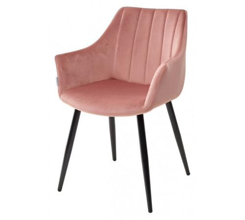 Стул BELINDA BLUVEL-52 PINK, велюр