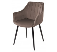 Стул BELINDA BLUVEL-38 LATTE, велюр