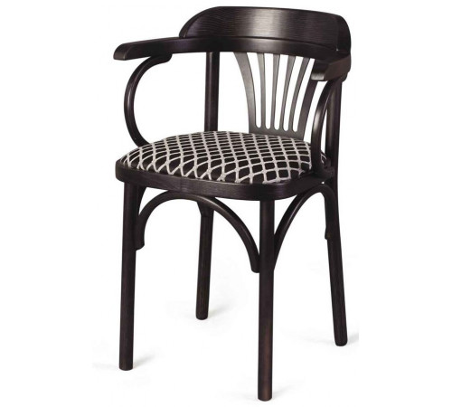 Стул Венский мягкий (венге, ткань 5 black)