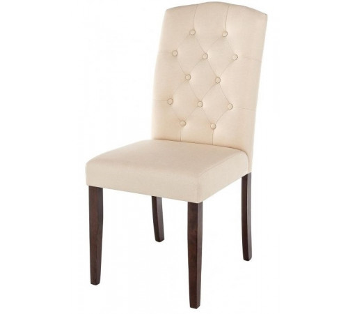 Стул Menson dark walnut / fabric cream