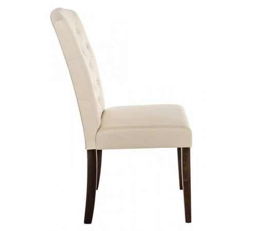 Стул Menson dark walnut / fabric cream