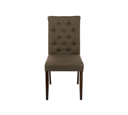 Стул Amelia dark walnut/fabric brown