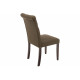 Стул Amelia dark walnut/fabric brown