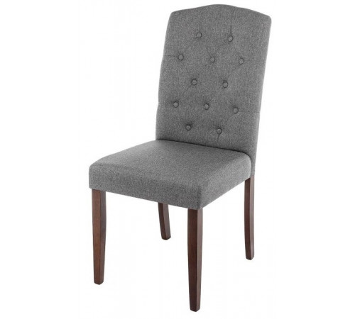 Стул Menson dark walnut / fabric grey