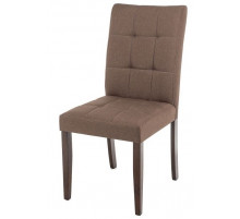 Стул Madina dark walnut / fabric brown