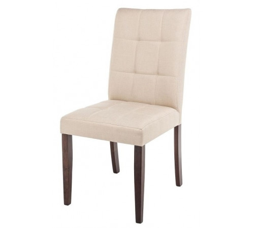 Стул Madina dark walnut / fabric cream
