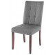 Стул Madina dark walnut / fabric grey