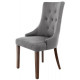 Стул Elegance dark walnut / fabric grey