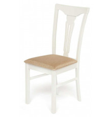 Стул - Гермес/Hermes Ivory white, ткань серая (TM-164)