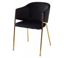 Стул DILL BLUVEL-19 BLACK, велюр