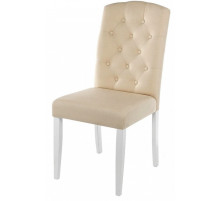 Стул Menson white / fabric сream