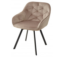 Стул GALE BLUVEL-40 BEIGE поворот.360 град., велюр
