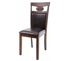 Стул Luiza dirty oak / dark brown