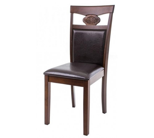 Стул Luiza dirty oak / dark brown