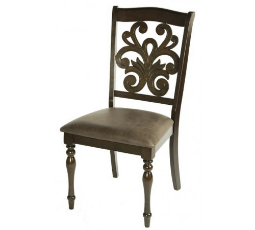 Стул MK-4518-RC FLORA цвет: Rustic Cherry