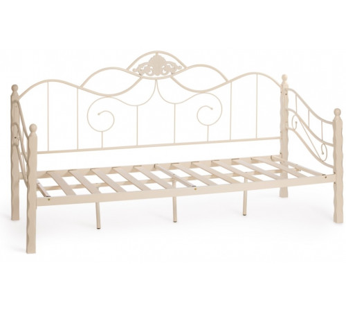 Кровать Canzona 90х200 см Wood slat base (Day bed), butter white